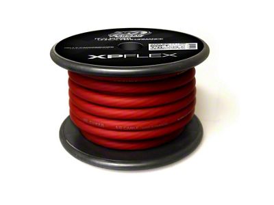 XS Power XP Flex 1/0 AWG Cable; 50-Foot; Red