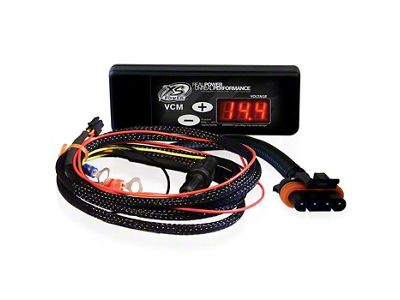 XS Power Voltage Controller Kit for GM D and AD 4-Pin Alternators; Red Display (Universal; Some Adaptation May Be Required)