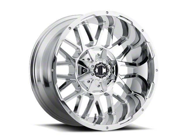 Xtreme Offroad NX-12 Midnight Black Diamond Cut Face 6-Lug Wheel; 20x9; 12mm Offset (09-14 F-150)