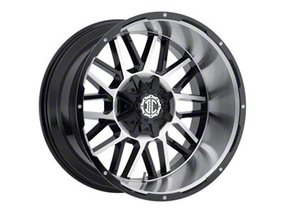 Xtreme Offroad NX-12 Midnight Black Milled 6-Lug Wheel; 20x9; -12mm Offset (09-14 F-150)