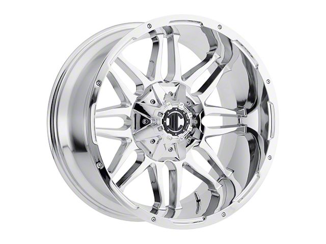 Xtreme Offroad NX-9 Chrome 6-Lug Wheel; 20x10; -25mm Offset (15-20 F-150)