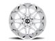 Xtreme Offroad NX-9 Midnight Black Milled 8-Lug Wheel; 20x9; 0mm Offset (23-24 F-350 Super Duty SRW)