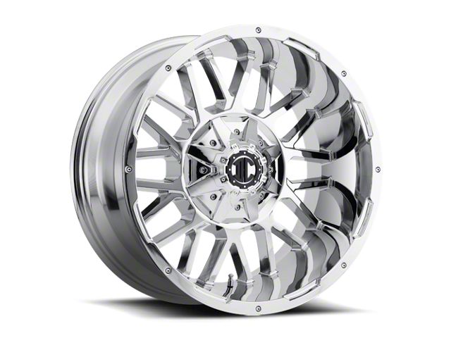 Xtreme Offroad NX-12 Midnight Black Diamond Cut Face 8-Lug Wheel; 17x9; 0mm Offset (17-22 F-250 Super Duty)