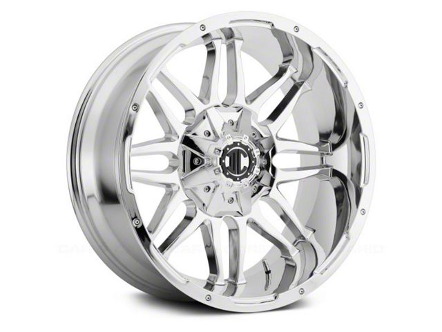 Xtreme Offroad NX-9 Chrome 8-Lug Wheel; 20x10; -25mm Offset (17-22 F-250 Super Duty)