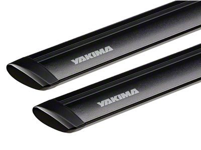 Yakima JetStream Crossbars; 70-Inch; Black (Universal; Some Adaptation May Be Required)