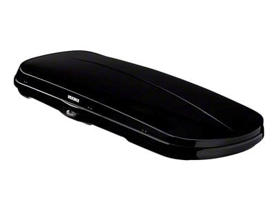 Yakima GrandTour Low Profile Cargo Box; High Gloss Black (Universal; Some Adaptation May Be Required)