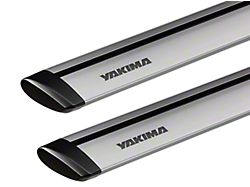 Yakima JetStream Crossbars; 60-Inch; Silver (Universal; Some Adaptation May Be Required)