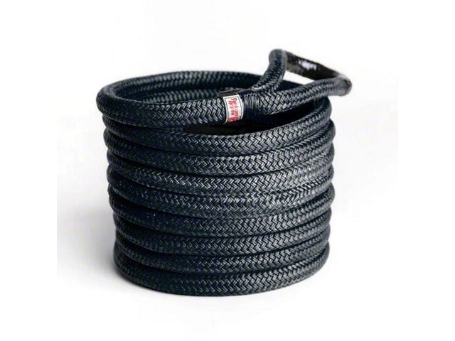 5 Inch Ropes Yankum Ropes F-250 Super Duty 5/8-Inch x 30-Foot Kinetic Rope; Black ...