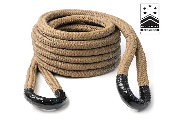 Yankum Ropes Ranger 3/4-Inch x 30-Foot Kinetic Rope; Desert Tan ...