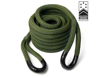 Yankum Ropes 3/4-Inch x 30-Foot Kinetic Rope; OD Green