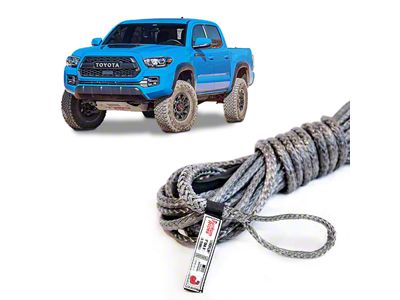 Yankum Ropes 3/8-Inch x 75-Foot Winch Line; 17,500 lb.