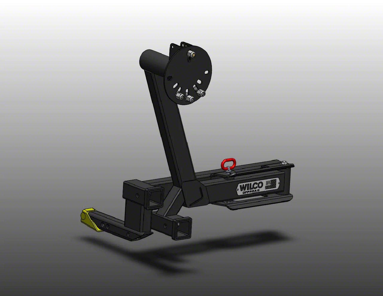 Yukon 2Inch Receiver Hitch Hitchgate Solo with Secondary Cargo Hitch