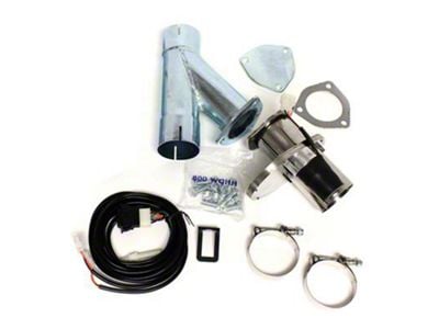 3-Inch Electric Cut-Out with Hook-Up Kit; Single (Universal; Some Adaptation May Be Required)