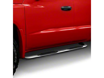 3-Inch Round Side Step Bars; Polished (07-20 Yukon)