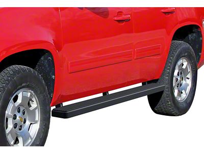 5-Inch iStep Running Boards; Black (07-20 Yukon w/o Z71 Package, Excluding Denali, Hybrid & XL)