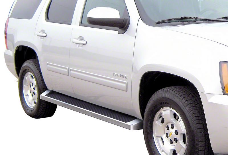 Yukon 6Inch iRunning Boards; Polished (0720 Yukon w/o Z71 Package