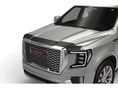 Aeroskin Hood Protector; Matte Black (21-25 Yukon)