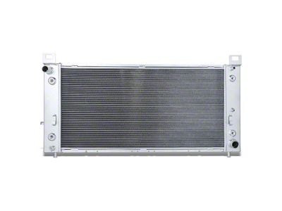 Aluminum Core Cooling Radiator; 3-Row (07-14 Yukon w/ 34-Inch Wide Core Radiators & Engine Oil Cooler)