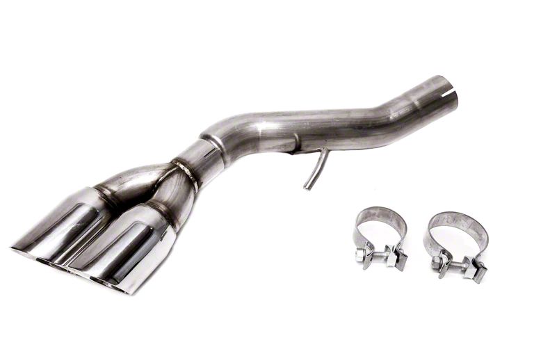 Yukon AxleBack Exhaust with Polished Tips; Side Exit (0714 5.3L Yukon