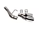 Axle-Back Exhaust with Polished Tips; Side Exit (07-14 5.3L Yukon)