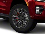 CA91 Gloss Black 6-Lug Wheel; 20x9; 28mm Offset (21-26 Yukon)