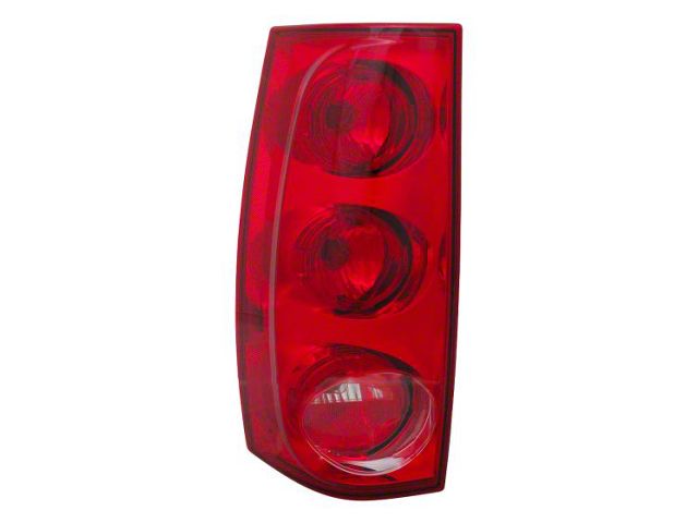 CAPA Replacement Tail Light; Driver Side (07-11 Yukon, Excluding Denali)