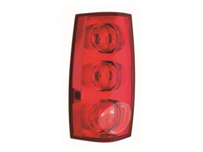 CAPA Replacement Tail Light; Driver Side (12-14 Yukon)