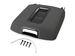 Center Console Cover; Black Dune Leather (15-20 Yukon)
