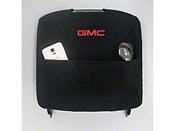 Center Console Cover with GMC Logo; Black (07-14 Yukon w/ Bench Seats)