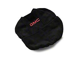 Center Console Cover with GMC Logo; Black (15-20 Yukon w/ Bench Seat)