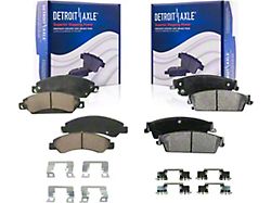 Ceramic Brake Pads; Front and Rear (2007 Yukon)