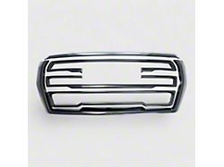 Chrome Delete Grille Overlay; Gloss Black (21-24 Yukon, Excluding Denali)