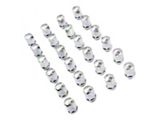 Chrome OEM Style Lug Nut Kit; 14mm x 1.5; Set of 24 (07-25 Yukon)