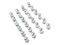 Chrome OEM Style Lug Nut Kit; 14mm x 1.5; Set of 24 (07-25 Yukon)