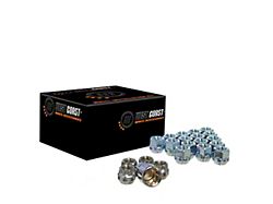 Chrome Open Acorn Lug Nuts for Aftermarket Wheels; M14x1.5; Set of 24 (07-26 Yukon)