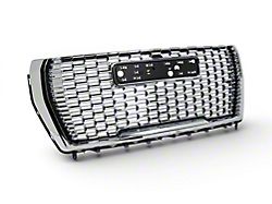 Denali Style Mesh Upper Replacement Grille; Chrome (21-23 Yukon)