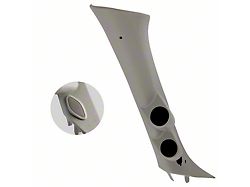 Dual Pillar Gauge Pod with Speaker Cutout; Tan (07-13 Yukon)