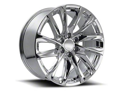 Escalade 12-Spoke Replica Chrome 6-Lug Wheel; 20x9; 28mm Offset (21-25 Yukon)