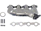 Pair Left & Right Cast Iron Exhaust Manifolds For Chevy Silverado / GMC Sierra – With Hardware