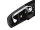 Exterior Door Handle without Keyhole; Textured Black; Rear Driver Side (07-14 Yukon)