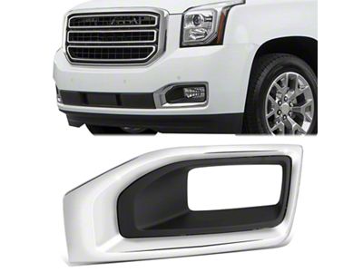 Fog Light Bezel; Driver Side (15-20 Yukon)