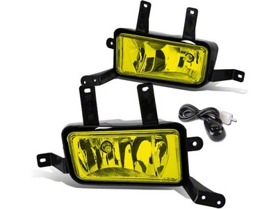 Fog Lights with Switch; Amber (15-20 Yukon)