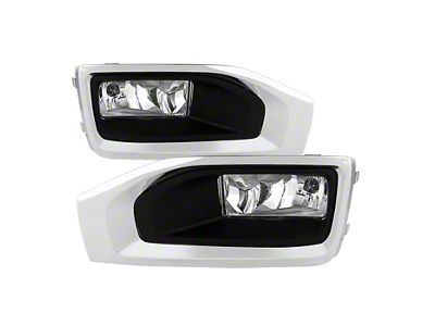 Fog Lights with Switch; Clear (15-18 Yukon)