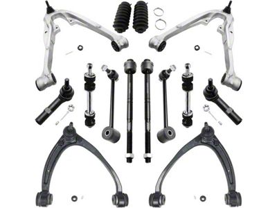 Front Control Arms with Sway Bar Links and Tie Rods (07-14 Yukon)