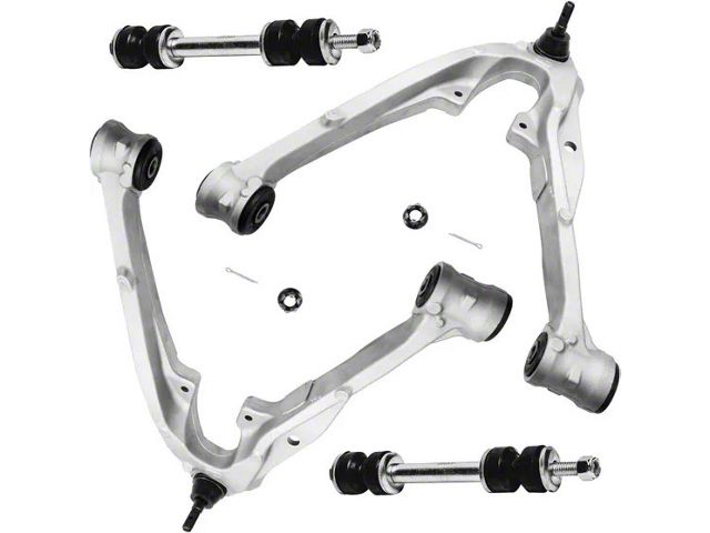 Front Lower Control Arms with Sway Bar Links (07-14 Yukon w/ Stock Aluminum Lower Control Arms)