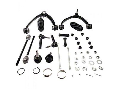 Front Suspension Kit; 12-Piece (07-14 Yukon w/ Stock Steel Control Arms)