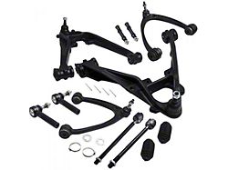 Front Suspension Kit; 12-Piece (07-14 Yukon w/ Stock Cast Iron Control Arms)