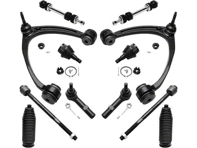 Front Upper Control Arms with Lower Ball Joints and Sway Bar Links (07-14 Yukon)