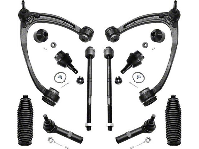 Front Upper Control Arms with Lower Ball Joints and Tie Rods (07-14 Yukon)