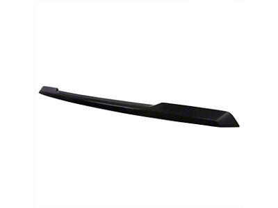 Front Upper Grille Moulding; Gloss Black (21-23 Yukon)